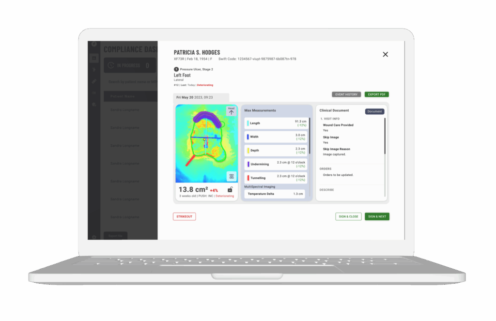 Swift Portal with Swift Ray Thermal Image