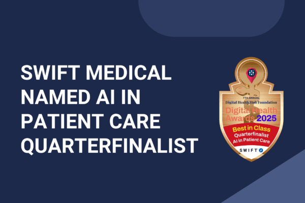 Swift Named AI in Patient Care Quarterfinalist